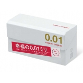 Супер тонкие презервативы Sagami Original 0.01 - 10 шт. - Sagami - купить с доставкой в Магнитогорске