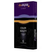 Разноцветные презервативы DOMINO Colour Beauty - 6 шт. - Domino - купить с доставкой в Магнитогорске