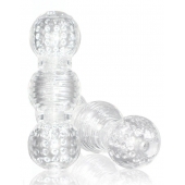 Прозрачный фигурный мастурбатор Master Stroker - Blush Novelties - в Магнитогорске купить с доставкой