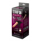 Пояс-трусики с насадкой Hard brutal-consul - 19 см. - LOVETOY (А-Полимер) - купить с доставкой в Магнитогорске