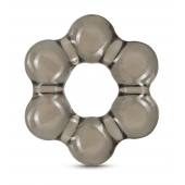 Дымчатое эрекционное кольцо Stay Hard Thick Bead Cock Ring - Blush Novelties - в Магнитогорске купить с доставкой