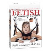 Фиксатор для рук и ног Fetish Fantasy Series Position Master With Cuffs - Pipedream - купить с доставкой в Магнитогорске