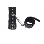 Черные наручники Calm - Lola Games - купить с доставкой в Магнитогорске