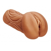 Кофейный мастурбатор-вагина Dumpling - Lola Games - в Магнитогорске купить с доставкой