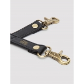 Черный фиксатор для манжет Bound to You Faux Leather Hogtie - Fifty Shades of Grey - купить с доставкой в Магнитогорске
