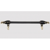 Черная распорка для ног Bound to You Faux Leather Spreader Bar - 50,8 см. - Fifty Shades of Grey - купить с доставкой в Магнитогорске