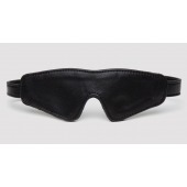 Черная плотная маска на глаза Bound to You Faux Leather Blindfold - Fifty Shades of Grey - купить с доставкой в Магнитогорске