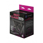 Черный пояс для насадок BEST CLASS STRAP - LOVETOY (А-Полимер) - купить с доставкой в Магнитогорске