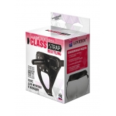 Черный пояс для насадок CLASS STRAP Restyling - LOVETOY (А-Полимер) - купить с доставкой в Магнитогорске