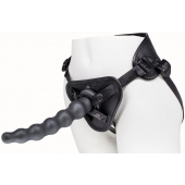 Пояс харнесс BEST UNI strap с 2 насадками - 18 и 22 см. - LOVETOY (А-Полимер) - купить с доставкой в Магнитогорске