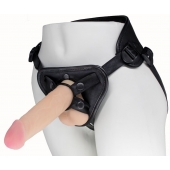 Пояс харнесс BEST UNI strap с 2 насадками - 18 и 22 см. - LOVETOY (А-Полимер) - купить с доставкой в Магнитогорске