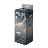 Телесный мужской парапротез MEN STYLE - 15 см. - LOVETOY (А-Полимер) - купить с доставкой в Магнитогорске