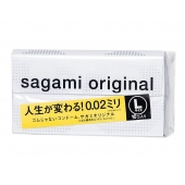 Презервативы Sagami Original 0.02 L-size увеличенного размера - 10 шт. - Sagami - купить с доставкой в Магнитогорске