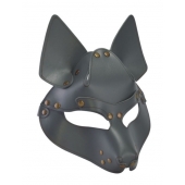 Серая маска Wolf с клепками - Sitabella - купить с доставкой в Магнитогорске