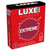 Текстурированные презервативы LUXE Royal Extreme - 3 шт. - Luxe - купить с доставкой в Магнитогорске