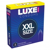 Презервативы увеличенного размера LUXE Royal XXL Size - 3 шт. - Luxe - купить с доставкой в Магнитогорске