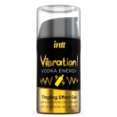 Жидкий интимный гель с эффектом вибрации Vibration! Vodka Energy - 15 мл. - INTT - купить с доставкой в Магнитогорске