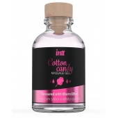Массажный гель с согревающим эффектом Cotton Candy - 30 мл. - INTT - купить с доставкой в Магнитогорске