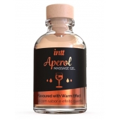 Массажный гель с согревающим эффектом Aperol - 30 мл. - INTT - купить с доставкой в Магнитогорске