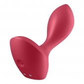 Красный вибромассажёр простаты Satisfyer Backdoor Lover - 14 см. - Satisfyer - в Магнитогорске купить с доставкой