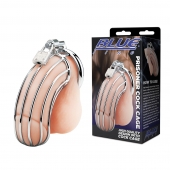 Металлическая клетка Prisoner Cock Сage с замком - BlueLine - купить с доставкой в Магнитогорске