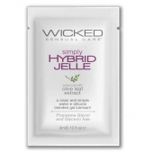 Гель-лубрикант на водно-силиконовой основе Simply Hybrid Jelle - 3 мл. - Wicked - купить с доставкой в Магнитогорске