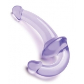 Фиолетовый безремневой страпон Strapless Strap-On - Lux Fetish - купить с доставкой в Магнитогорске