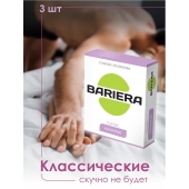 Классические презервативы Bariera Classic - 3 шт. - Bariera - купить с доставкой в Магнитогорске