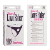 Трусы для страпона с универсальным креплением Universal Love Rider Luxe Harness - California Exotic Novelties - купить с доставкой в Магнитогорске