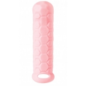 Розовый фаллоудлинитель Homme Long - 15,5 см. - Lola Games - в Магнитогорске купить с доставкой
