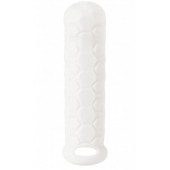 Белый фаллоудлинитель Homme Long - 15,5 см. - Lola Games - в Магнитогорске купить с доставкой