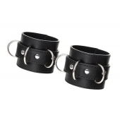 Черные наручники Anonymo на сцепке - ToyFa - купить с доставкой в Магнитогорске