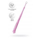 Розовый флоггер Anonymo - 64 см. - ToyFa - купить с доставкой в Магнитогорске
