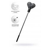 Черный стек со шлепком в форме сердца Anonymo - 35 см. - ToyFa - купить с доставкой в Магнитогорске