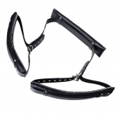 Черные кожаные стропы для фиксации Anonymo - ToyFa - купить с доставкой в Магнитогорске