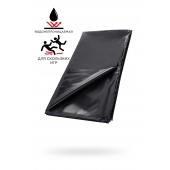 Черная простыня для секса из ПВХ - 220 х 200 см. - ToyFa - купить с доставкой в Магнитогорске