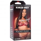 Мастурбатор-вагина Karlee Grey ULTRASKYN Pocket Pussy - Doc Johnson - в Магнитогорске купить с доставкой