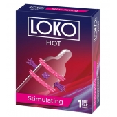 Стимулирующая насадка на пенис LOKO HOT с возбуждающим эффектом - Sitabella - в Магнитогорске купить с доставкой