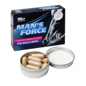 Пищевой концентрат для мужчин MANS FORCE  - 12 капсул - Sitabella - купить с доставкой в Магнитогорске