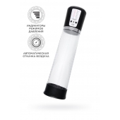 Прозрачная автоматическая помпа для пениса Sigurd - Sexus - в Магнитогорске купить с доставкой