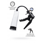 Прозрачная механическая помпа для пениса Viggo - Sexus - в Магнитогорске купить с доставкой