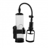 Прозрачная вакуумная помпа с вибрацией Vibrating Penis Pump - Dream Toys - в Магнитогорске купить с доставкой