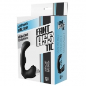Черный вибромассажер простаты FantASStic Vibrating Prostate Massager - 11,3 см. - Dream Toys - в Магнитогорске купить с доставкой