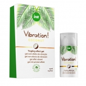 Возбуждающий гель с ароматом кокоса Vibration Coconut - 15 мл. - INTT - купить с доставкой в Магнитогорске