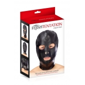 Маска-шлем с прорезями для глаз и рта - Fetish Tentation - купить с доставкой в Магнитогорске
