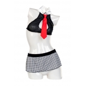 Надувная секс-кукла с реалистичной головой в костюме учительницы - ToyFa - в Магнитогорске купить с доставкой