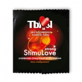 Разогревающий гель-лубрикант Stimulove Strong в одноразовой упаковке - 4 гр. - Биоритм - купить с доставкой в Магнитогорске