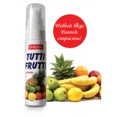 Гель-смазка Tutti-frutti со вкусом тропических фруктов - 30 гр. - Биоритм - купить с доставкой в Магнитогорске