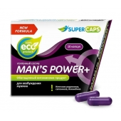 Возбуждающее средство для мужчин Mans Power plus - 10 капсул (0,35 гр.) +1 в подарок - SuperCaps - купить с доставкой в Магнитогорске