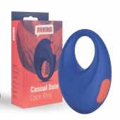 Синее эрекционное кольцо RRRING Casual Date Cock Ring - FeelzToys - в Магнитогорске купить с доставкой